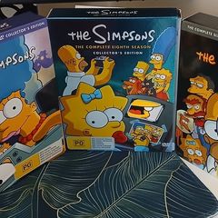 The Simpsons Seasons 6, 7 and 8 DVD Boxsets