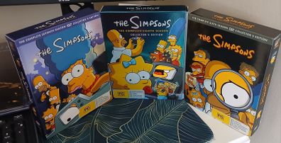 The Simpsons Seasons 6, 7 and 8 DVD Boxsets