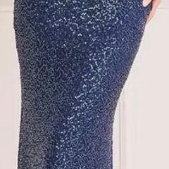 Navy dress Sequins