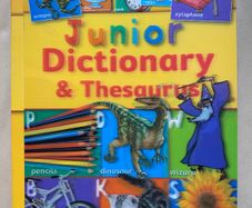Junior Dictionary & Thesaurus 3D Front Page