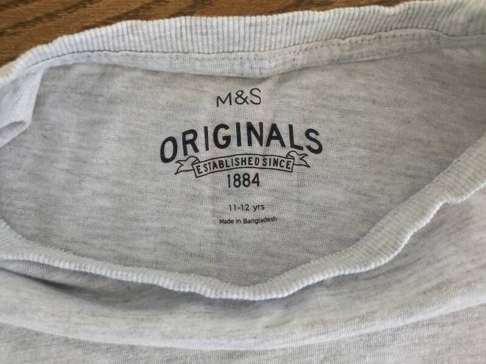 M&S T-shirt & shorts set, size 10+