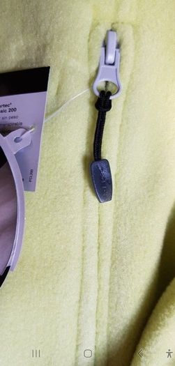 Brand New Regatta Yellow Polartec Fleece Zip-Up Jacket - Size 18