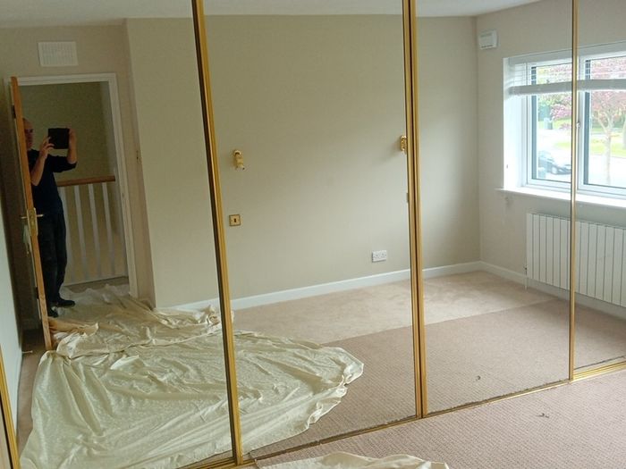 Sliding wardrobe doors