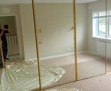 Sliding wardrobe doors