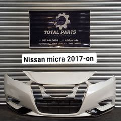Nissan micra 2017-on front bumper