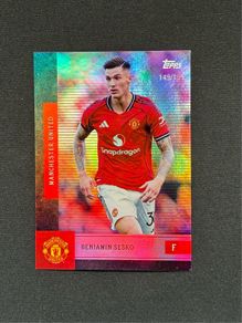 Benjamin Sesko /199 2025-26 Topps Manchester United Team Set #18