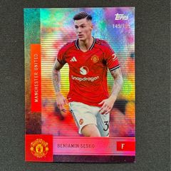 Benjamin Sesko /199 2025-26 Topps Manchester United Team Set #18