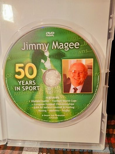 2007. Jimmy Magee 50 Years In Sport. DVD.