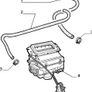 Heater Hose (Alfa Romeo Spyder RWD) Image 2