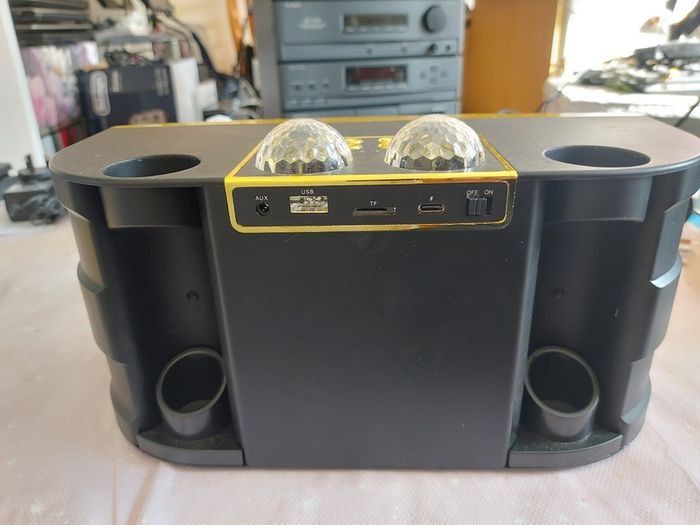 Loa karaoke SU-YOSD YS-211, Bluetooth Speaker, Dual Microphone, Both speaker and Microphones USB C Charged