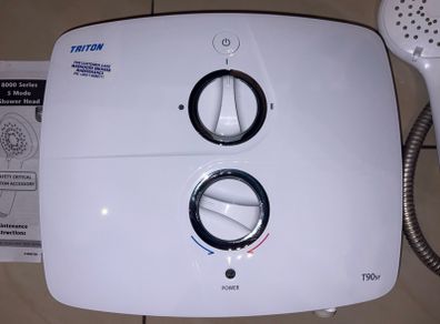 Triton 9kw T90SR DuElec Pumped Electric Shower