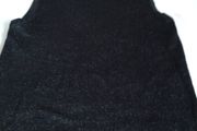 Black Sleeveless Knitted Top for Sale