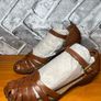 Clarks Ladies Tan Leather Sandals UK4.5 EUR37.5 Image 4