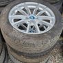 17 inch bmw alloy wheels with good tyres Image 2