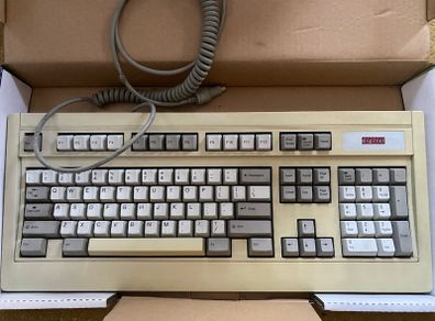 vinrage digital ps/2 keyboard