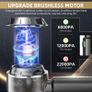 Vacuum Cleaner, 22000Pa Car Vacuum Cleaner Cordless Powerful, Brushless Motor, Multiple Brush Heads, 4-in-1 Multifunctional Portable Mini Car Hoover for Office/Home/Pet Hair, Dark Grey Image 2