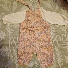 Baby Girl Dungarees