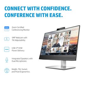 HP E24m G4 FHD USB-C Conferencing Monitor NEW