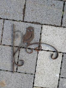 Owl Hanging Basket Hook