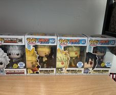 anime figure and anime funko pops