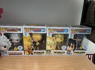 anime figure and anime funko pops