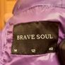 Purple Coat New (Brave Soul Brand) Image 4