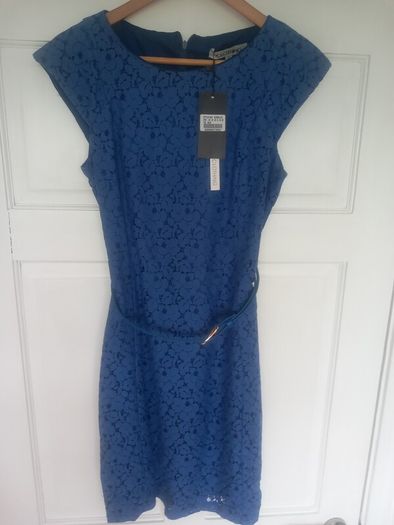 Blue dress