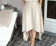 Folkster Lena Skirt & Nella Beaded Top/Jacket -  Champagne - Size 8