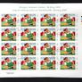 2008 Ireland Beijing Olympic Games  Commemorative Stamps Sheetlet 55c Plate 1B1B1B1B & 82c Plate 1A1A1A1A Fine Used with Dublin cancel of 15th July 2008 (First day of issue) Image 2