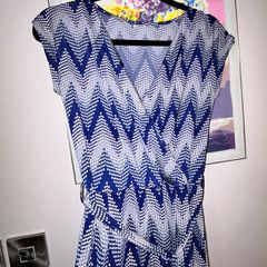 Ladies Navy & Mauve Jumpsuit. Size UK 8 / EU 36