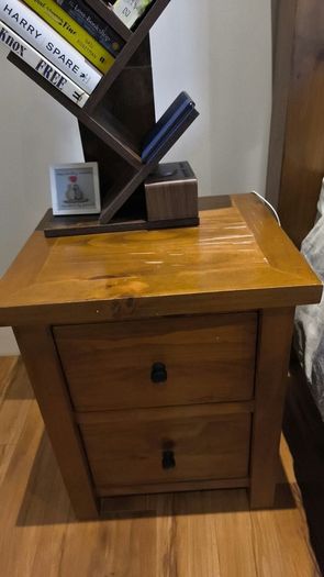 Bedroom Furniture Suite Solid Wood Dark Pine