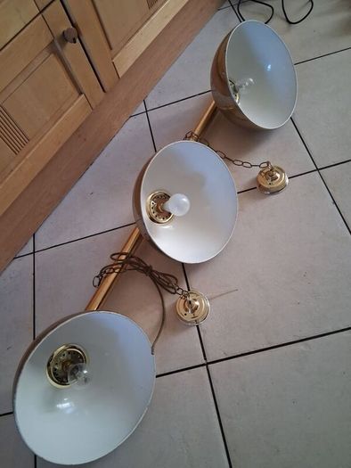 Pool Snooker Table Brass light lamp bar