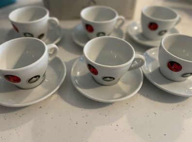 Bewleys Cappuccino cup and saucer complete set Italian Porcelain