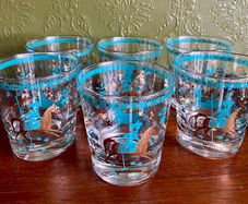 Mid century glasses