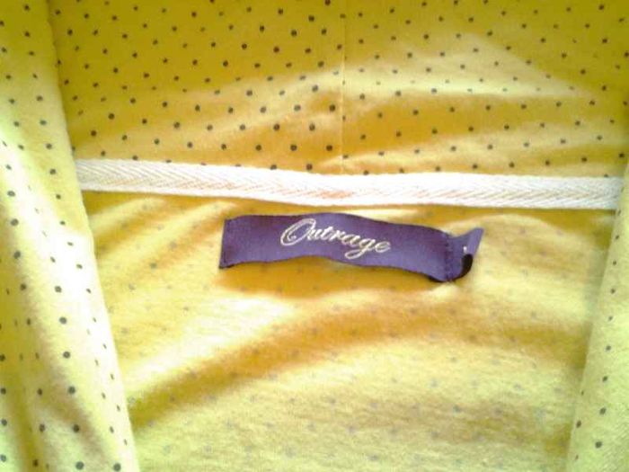 Yellow Short-Sleeved Hoodie - Size 14