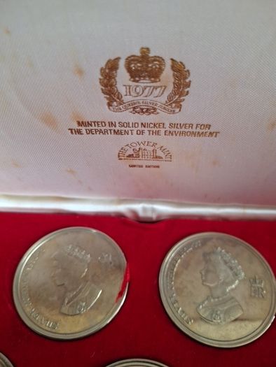 Coins U.K 1977 Set