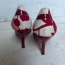 KENZO Paris: Vintage Floral Peep-Toe Pumps Image 4
