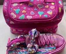 Smiggle Lunchbox and Sequin pencilcase
