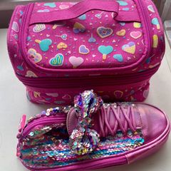 Smiggle Lunchbox and Sequin pencilcase