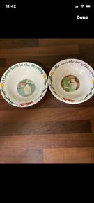 Vintage Kelloggs Bowls