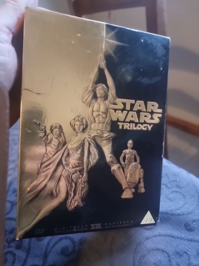 Star Wars DVD box set lot. Star Wars trilogy and prequel trilogy.