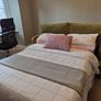 High-End Sofa Bed from Sofa.com "Bluebell" 2.5-Seater Sofa Bed in Olive Velvet Image 6