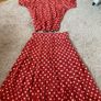 Beautiful 'Ramsay of Dublin' Silk skirt and top Image 2