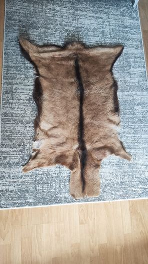 Genuine deer hide rugs