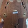 Vintage Style Wooden Wall Clock and Telephone Image 6