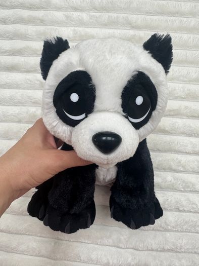 Protected Pals approx. 12 Panda Bear  Plush Moose Used Damaged nose Please see pictures