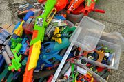 Very large selection of Nerf toy guns