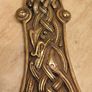 Vintage Wild Goose Studio Signed Brass Cross of Cong Image 2