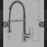 Mixer Tap Kitchen Faucet Chrome Brass 360 Degree Rotation pull out Spray Image 3