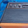 Atari 2600 'woody' console set with ganes Image 5